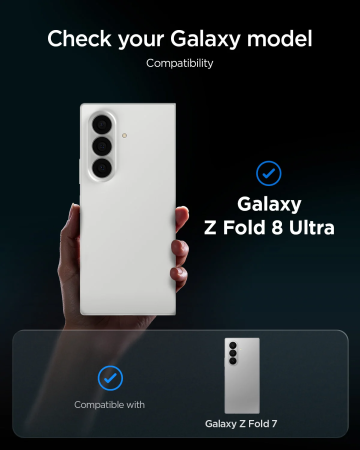 Folie sticlă Galaxy Z Fold 8 Ultra și Fold 7 Spigen EZ Fit Pro [8]