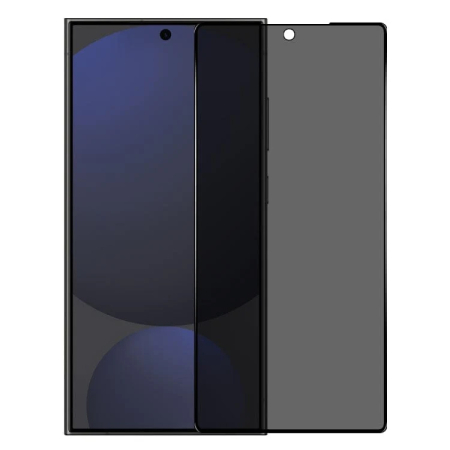 Folie Sticla Privacy pentru Sasmung S25 Ultra Daden MaxProtection, Full Cover, Protectie Profesionala, Ultra Rezistenta, Calitate Premium, Margini negre - Copie [2]