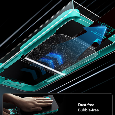 Folie sticla Samsung Galaxy S26 Ultra, ESR Armorite UltraFit, HD Clear, Pachet 2x folie transparenta [3]