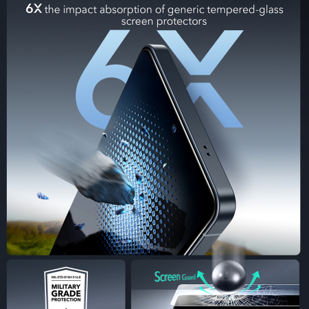 Folie sticla Samsung Galaxy S26 Ultra, ESR Armorite UltraFit, HD Clear, Pachet 2x folie transparenta [2]