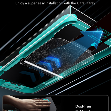 Folie sticla privacy Samsung Galaxy S26 Ultra, ESR Armorite UltraFit [1]