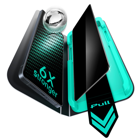 Accesorii - Folie sticla privacy Samsung Galaxy S26 Ultra, ESR Armorite UltraFit