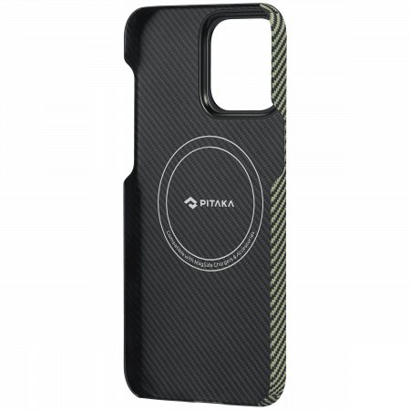Husa MagEZ 4 Pitaka 600D , Aramida iPhone 15 Pro Max Overture MagSafe [6]