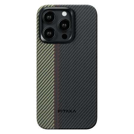 Husa MagEZ 4 Pitaka 600D , Aramida iPhone 15 Pro Overture MagSafe [18]