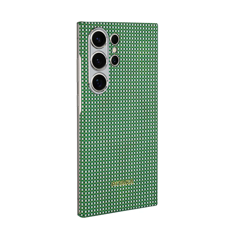 Husa MagEZ 4 Pitaka Forest, Aramida Galaxy S24 Ultra MagSafe [1]