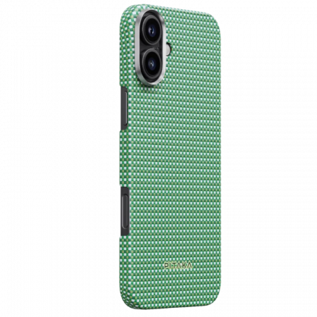 Husa MagEZ 5 Forest Green, Aramida iPhone 16, Verde, MagSafe, Ultra Slim [1]