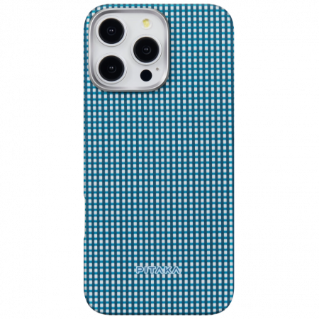 Apple - Husa MagEZ 5 Ocean Blue, Aramida iPhone 16 Pro Max, Albastru, MagSafe, Ultra Slim
