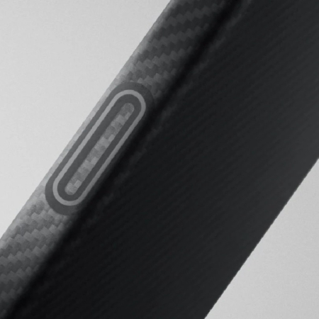 [Outlet] Husa MagEZ 7 Pitaka iPhone 17 Pro, Aramida 600D, Negru/Gri, PitaTap™, MagSafe, Ultra Slim [8]