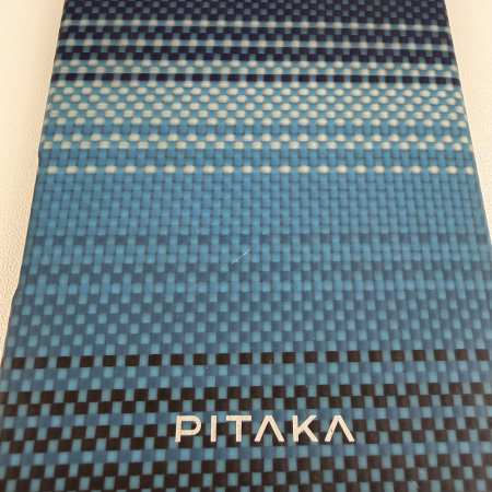 [Outlet] Husa MagEZ 5 Pitaka Moonrise, Aramida iPhone 16, Albastru, MagSafe, Ultra Slim [2]