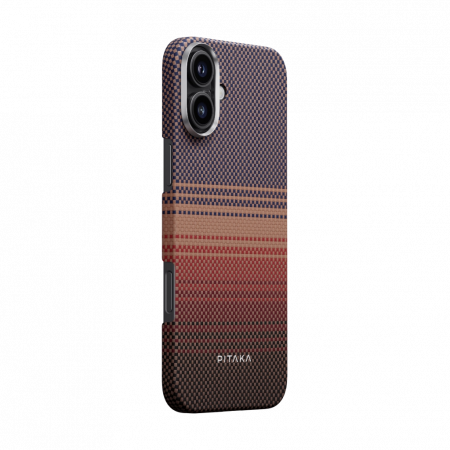 Husa MagEZ 5 Pitaka Sunset, Aramida iPhone 16 Plus, MagSafe, Ultra Slim [1]