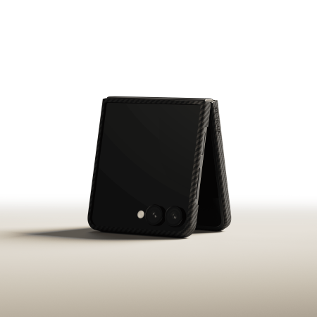 Husa MagEZ 6 Pitaka 600D, Aramida Samsung Z Flip 7, Negru/Gri, Ultra Slim [5]