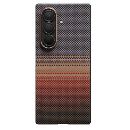 Husa MagEZ 6 Pitaka 600D, Aramida Samsung Z Fold 7, Sunset, Ultra Slim [1]