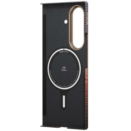 [Outlet] Husa MagEZ 6 Pitaka 600D, Aramida Samsung Z Fold 7, Sunset, Ultra Slim [5]