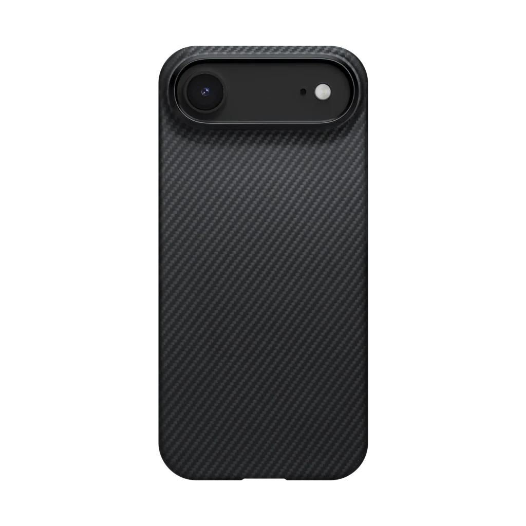 [Outlet] Husa MagEZ 7 Pitaka iPhone 17 Air, Aramida 600D, Negru/Gri, MagSafe, Ultra Slim [3]