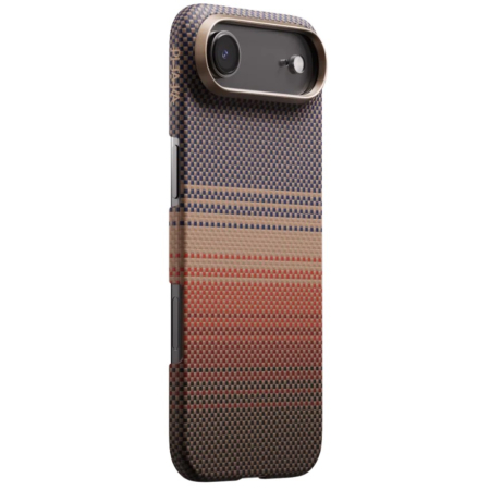 Carcase Pitaka - Husa MagEZ 7 Pitaka iPhone 17 Air, Aramida 600D, Sunset, MagSafe, Ultra Slim