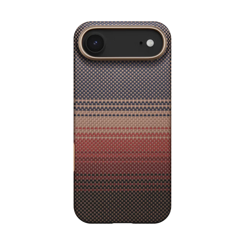 Husa MagEZ 7 Pitaka iPhone 17 Air, Aramida 600D, Sunset, MagSafe, Ultra Slim [1]