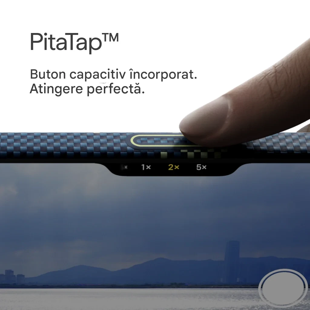 Husa MagEZ 7 Pitaka iPhone 17 Pro, Aramida 600D, Milky Way, PitaTap™, MagSafe, Ultra Slim [4]