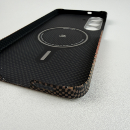 [Outlet] Husa MagEZ 6 Pitaka Sunset 600D, Aramida Samsung S25 Plus, MagSafe [2]