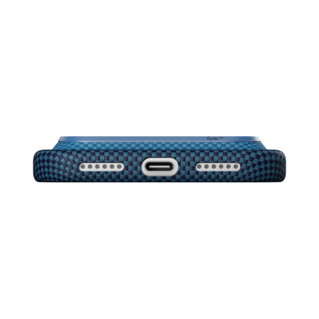 Husa Pitaka iPhone 18 Pro, Edge Case, Moonrise, PitaTap™, MagSafe, Ultra Slim, 01* Midnight [6]