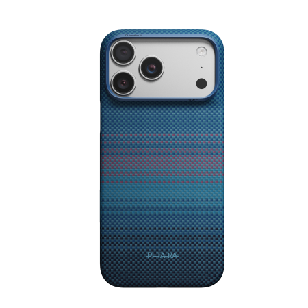 Husa Pitaka iPhone 18 Pro Max, Edge Case, Moonrise, PitaTap™, MagSafe, Ultra Slim, 01* Midnight [1]