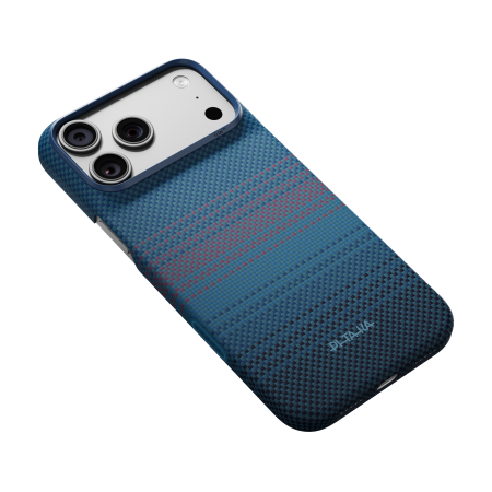 Husa Pitaka iPhone 18 Pro Max, Edge Case, Moonrise, PitaTap™, MagSafe, Ultra Slim, 01* Midnight [8]