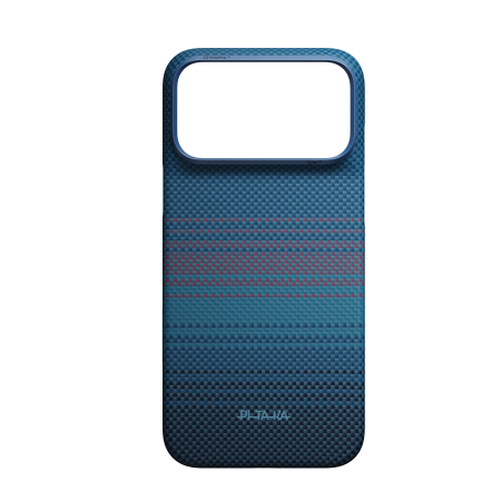Husa Pitaka iPhone 18 Pro Max, Edge Case, Moonrise, PitaTap™, MagSafe, Ultra Slim, 01* Midnight [2]