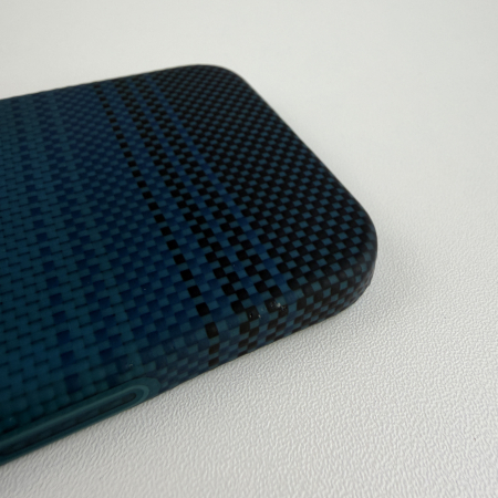 [Outlet] Husa MagEZ 7 Pitaka iPhone 17 Pro, Aramida 600D, Moonrise, PitaTap™, MagSafe, Ultra Slim [4]