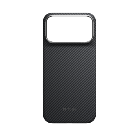 Husa Pitaka iPhone 18 Pro, Edge Case, Classic, PitaTap™, MagSafe, Ultra Slim, Negru/Gri [2]