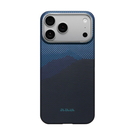 Husa Pitaka iPhone 17 Pro, Edge Case, Aramida 600D, Over The Horizon, PitaTap™, MagSafe, Ultra Slim [3]