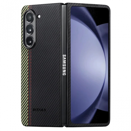 Galaxy Z Fold5 - Husa MagEZ Air Pitaka 600D, Aramida Samsung Z Fold5 Overture