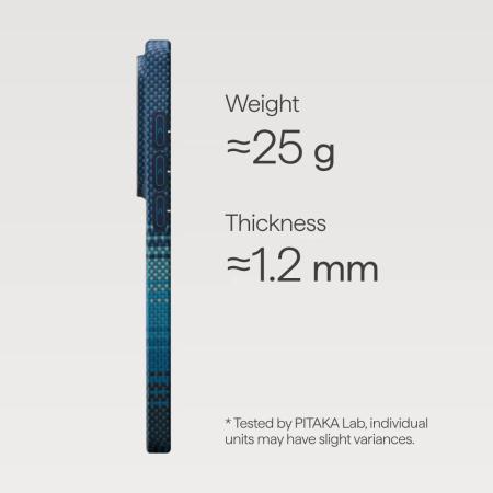 Husa Samsung S26 Ultra Pitaka Moonrise, Edge Case, Aaron Button, MagSafe, Aramida [8]