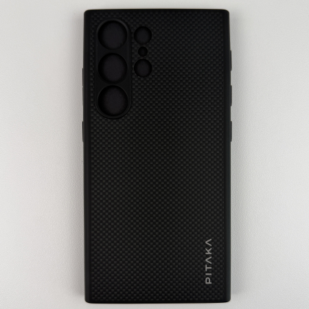 [Outlet] Husa MagEZ Pro 4 PinButton Pitaka , Aramida Galaxy S24 Ultra Negru/Gri MagSafe [1]