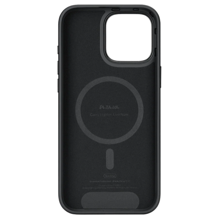 Husa Pitaka iPhone 16 Pro Max Summa Case, Aramida, Military-Grade, Negru/Gri [2]