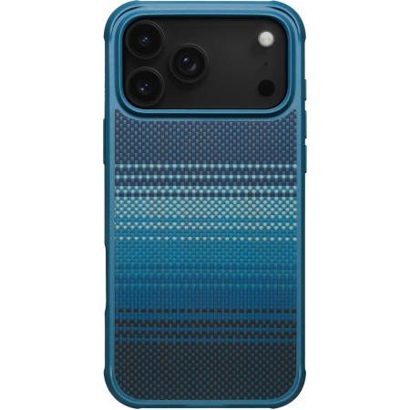 ProGuard / UltraGuard - Husa MagEZ ProGuard Pitaka iPhone 17 Pro Max, Aramida 600D, Moonrise, MagSafe, Protectie antisoc