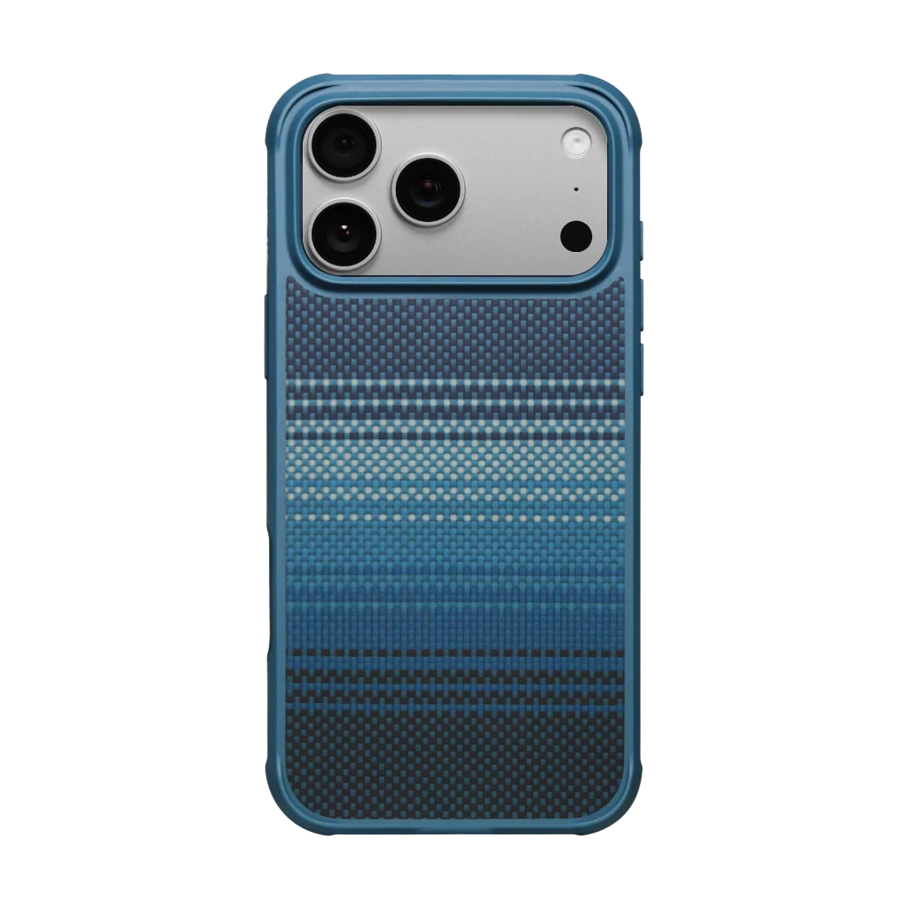Husa MagEZ ProGuard Pitaka iPhone 17 Pro, Aramida 600D, Moonrise, MagSafe, Protectie antisoc [8]