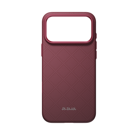 Husa Pitaka iPhone 18 Pro Max, UltraGuard, Argyle, MagSafe, Protectie antisoc, Summa, Burgundy [8]