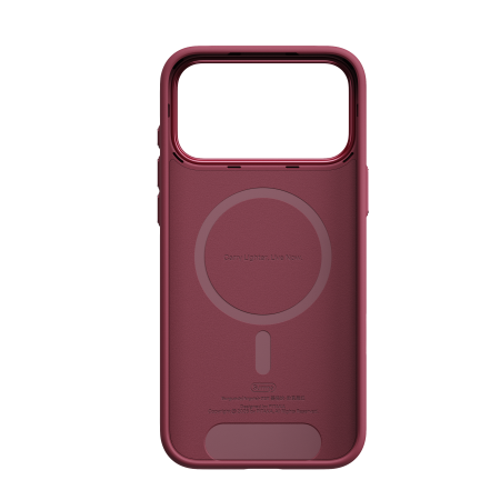 Husa Pitaka iPhone 18 Pro Max, UltraGuard, Argyle, MagSafe, Protectie antisoc, Summa, Burgundy [9]