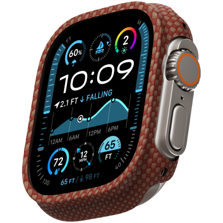 Husa Pitaka Air Case Aramida, Apple Watch Ultra/ Ultra 2/Ultra 3, 49mm , Sunset [2]