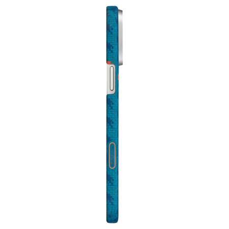 Husa Pitaka iPhone 16 Pro, Edge Case, Indigo, PitaTap™, MagSafe, Ultra Slim [1]
