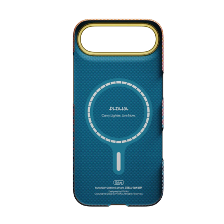 Husa Pitaka iPhone 17 Air, Edge Case, Transistor Heartbeat 05*, California Dream, MagSafe, Ultra Slim [2]