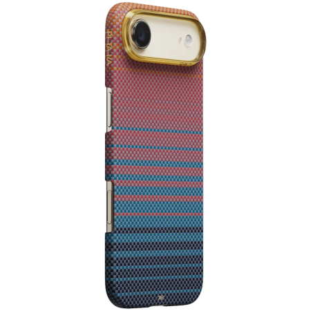 iPhone 17/17 Air/17 Pro/17Pro Max - Husa Pitaka iPhone 17 Air, Edge Case, Transistor Heartbeat 05*, California Dream, MagSafe, Ultra Slim