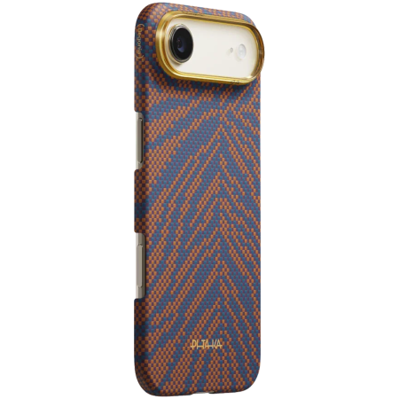 iPhone 17/17 Air/17 Pro/17Pro Max - Husa Pitaka iPhone 17 Air, Edge Case, Burning Orange 01*, MagSafe, Ultra Slim
