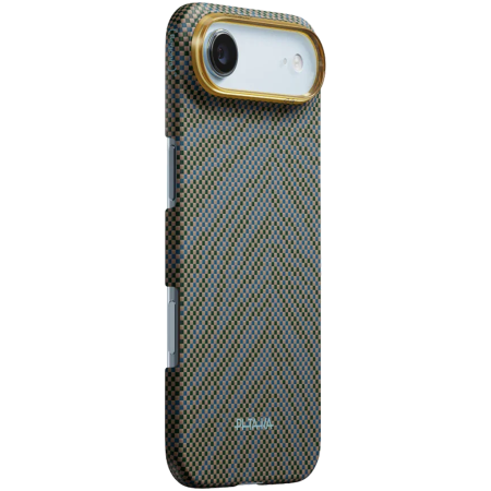 Carcase Pitaka - Husa Pitaka iPhone 17 Air, Edge Case, Dive Green 03*, MagSafe, Ultra Slim