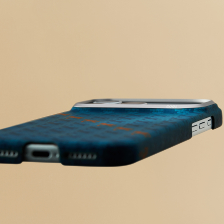 Husa Pitaka iPhone 17 Pro, Edge Case, Indigo, PitaTap™, MagSafe, Ultra Slim [14]