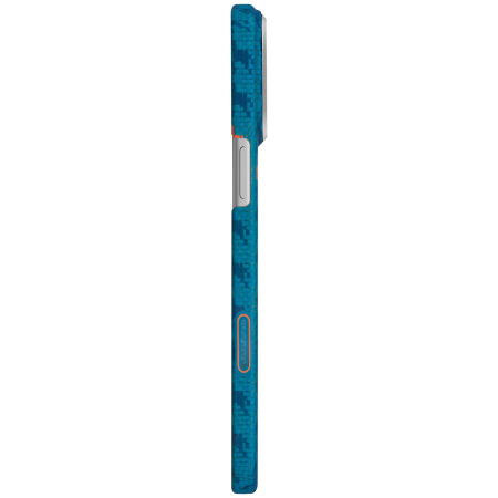Husa Pitaka iPhone 17 Pro Max, Edge Case, Indigo, PitaTap™, MagSafe, Ultra Slim [4]
