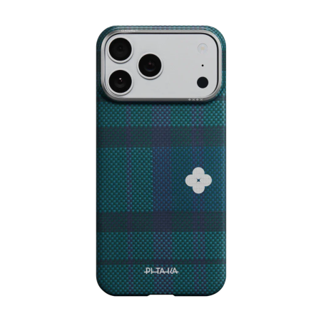 Husa Pitaka iPhone 17 Pro, Edge Case, Forest Dawn, PitaTap™, MagSafe, Ultra Slim [1]