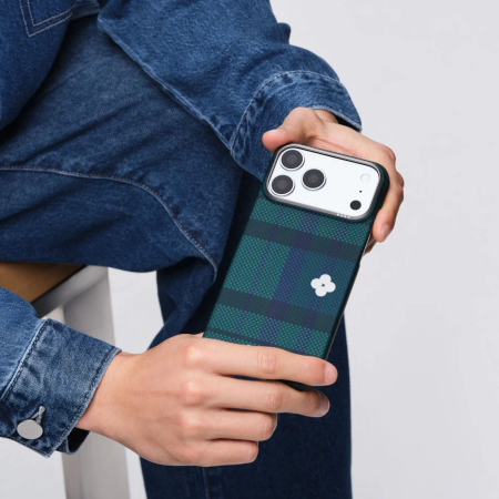 Husa Pitaka iPhone 17 Pro Max, Edge Case, Forest Dawn, PitaTap™, MagSafe, Ultra Slim [5]