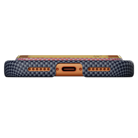 Husa Pitaka iPhone 17 Pro, Edge Case, Offline Waves 04*, California Dream, PitaTap™, MagSafe, Ultra Slim [4]