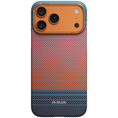Husa Pitaka iPhone 17 Pro, Edge Case, Offline Waves 04*, California Dream, PitaTap™, MagSafe, Ultra Slim [1]