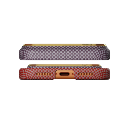 Husa Pitaka iPhone 17 Pro Max, Edge Case, Lo-Fi Film 02*, California Dream, PitaTap™, MagSafe, Ultra Slim [9]